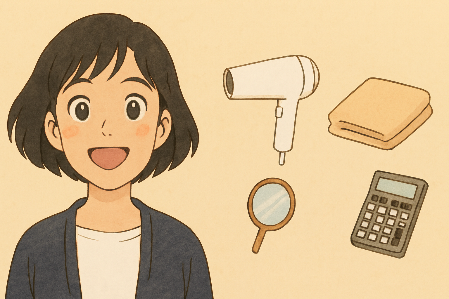 高いドライヤーは元が取れる?3万円を1回27円で考える家計の計算