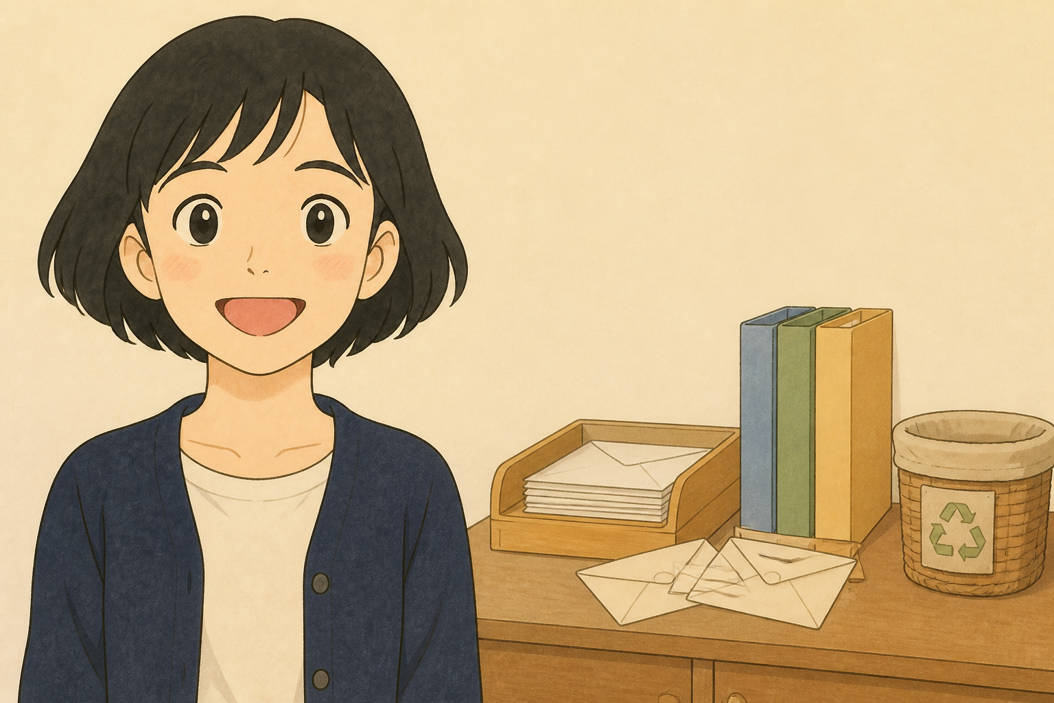 郵便物と仕事の紙がたまる人へ｜入口を1か所にする整理法