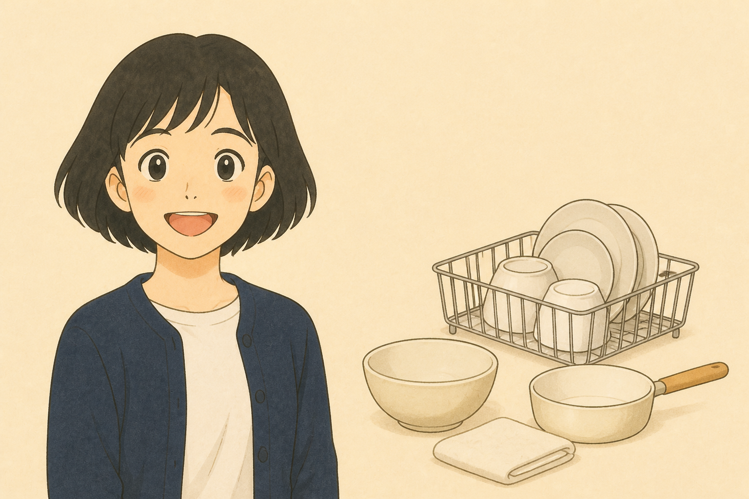 食洗機がない台所で、洗い物を減らす順番｜先に手を打つのは3か所