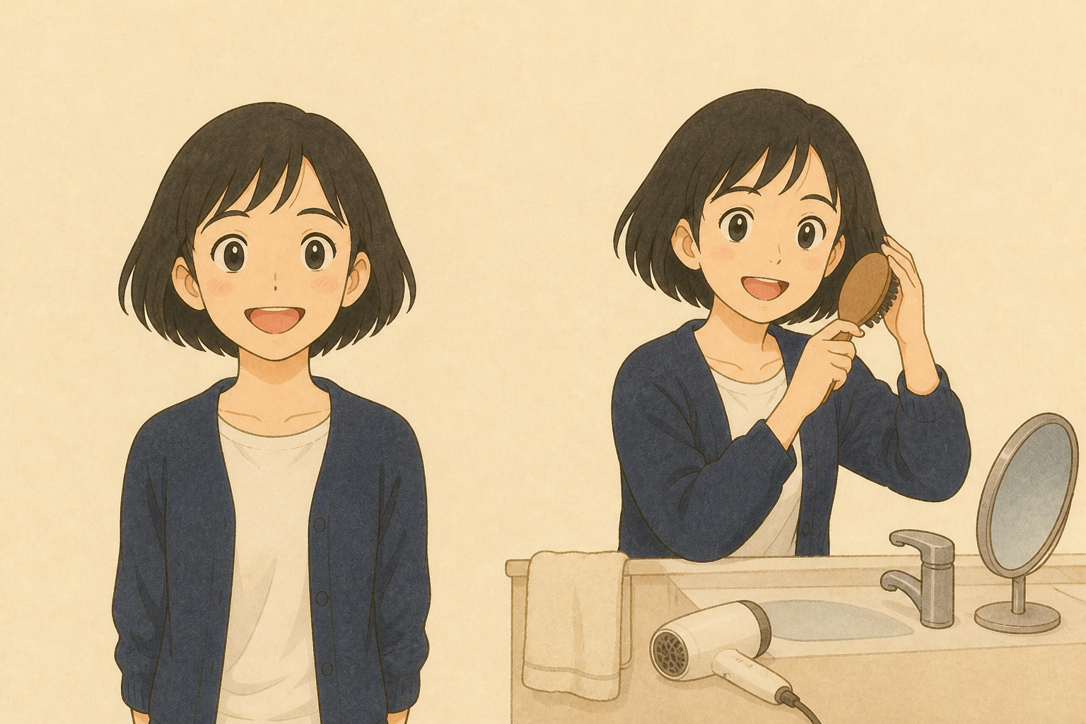 秋に抜け毛が増えるのは、たいてい夏のあいだに決まっている｜あわてて足さない順番