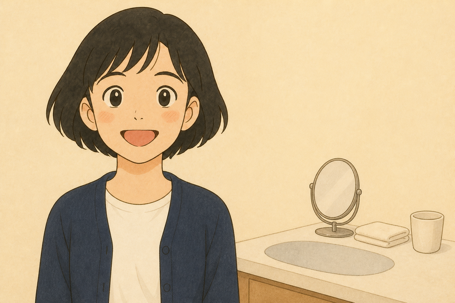 鏡を見るのが嫌な日にすること｜近づかない・見る順番を変える・その日はやめていい