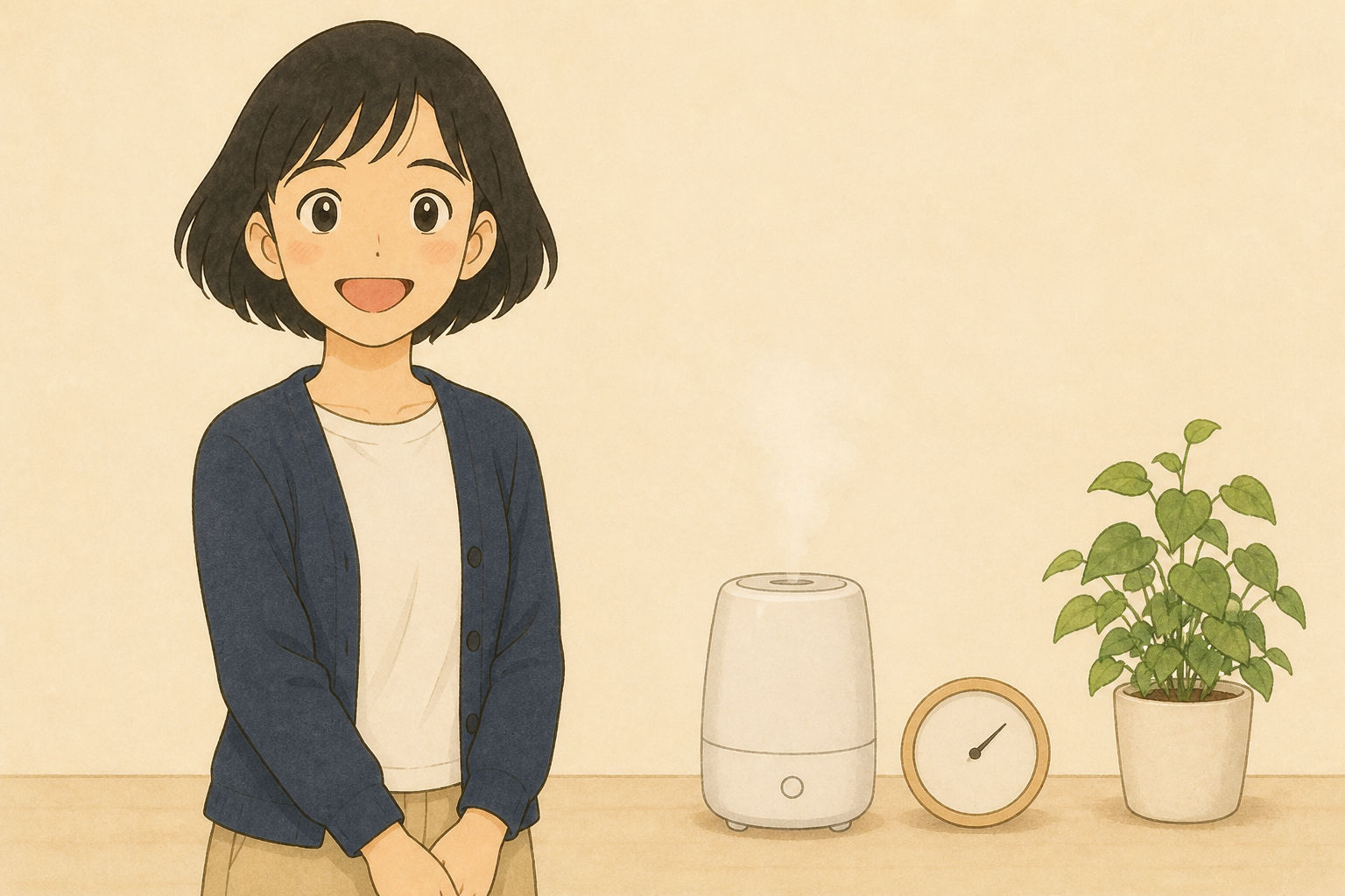 加湿器は置く場所で効きが変わる｜避けたい4か所と、置くといい高さ