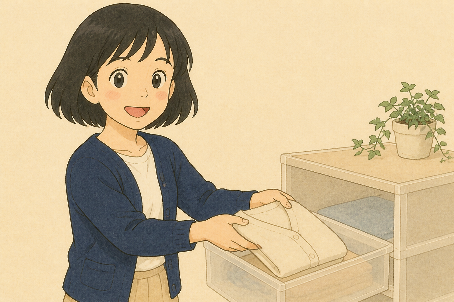 衣替えは1日で終わらせない｜入れ替えずに「重ねる期間」をつくる4段階