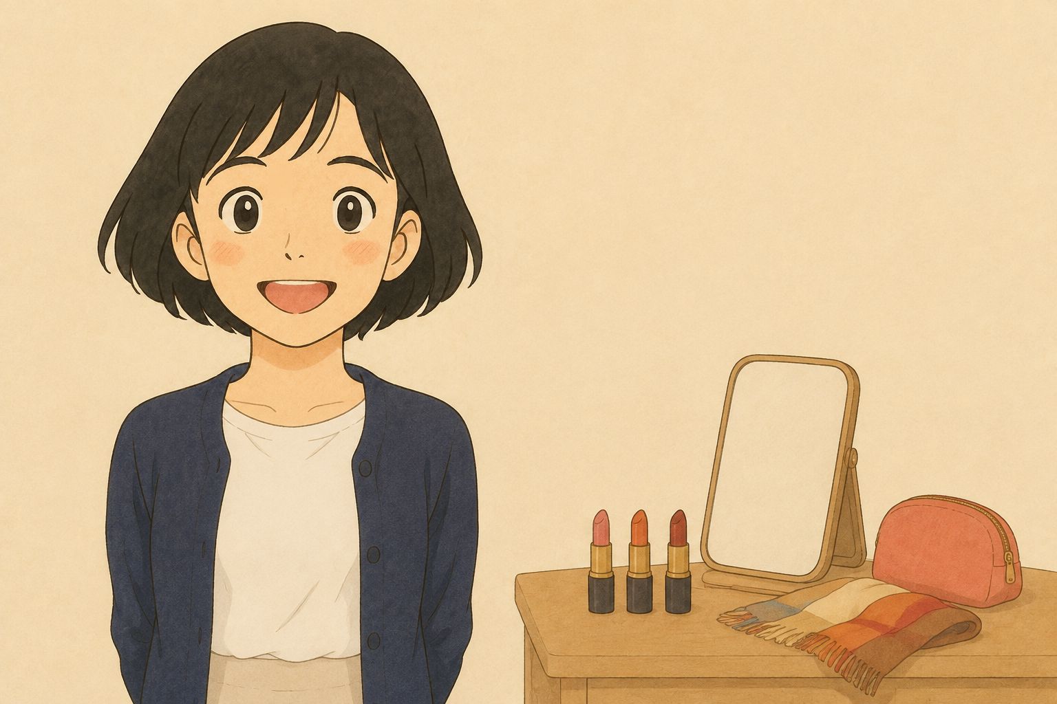 夏に似合っていた口紅が急にしっくりこない｜秋口に変わったのは肌と光