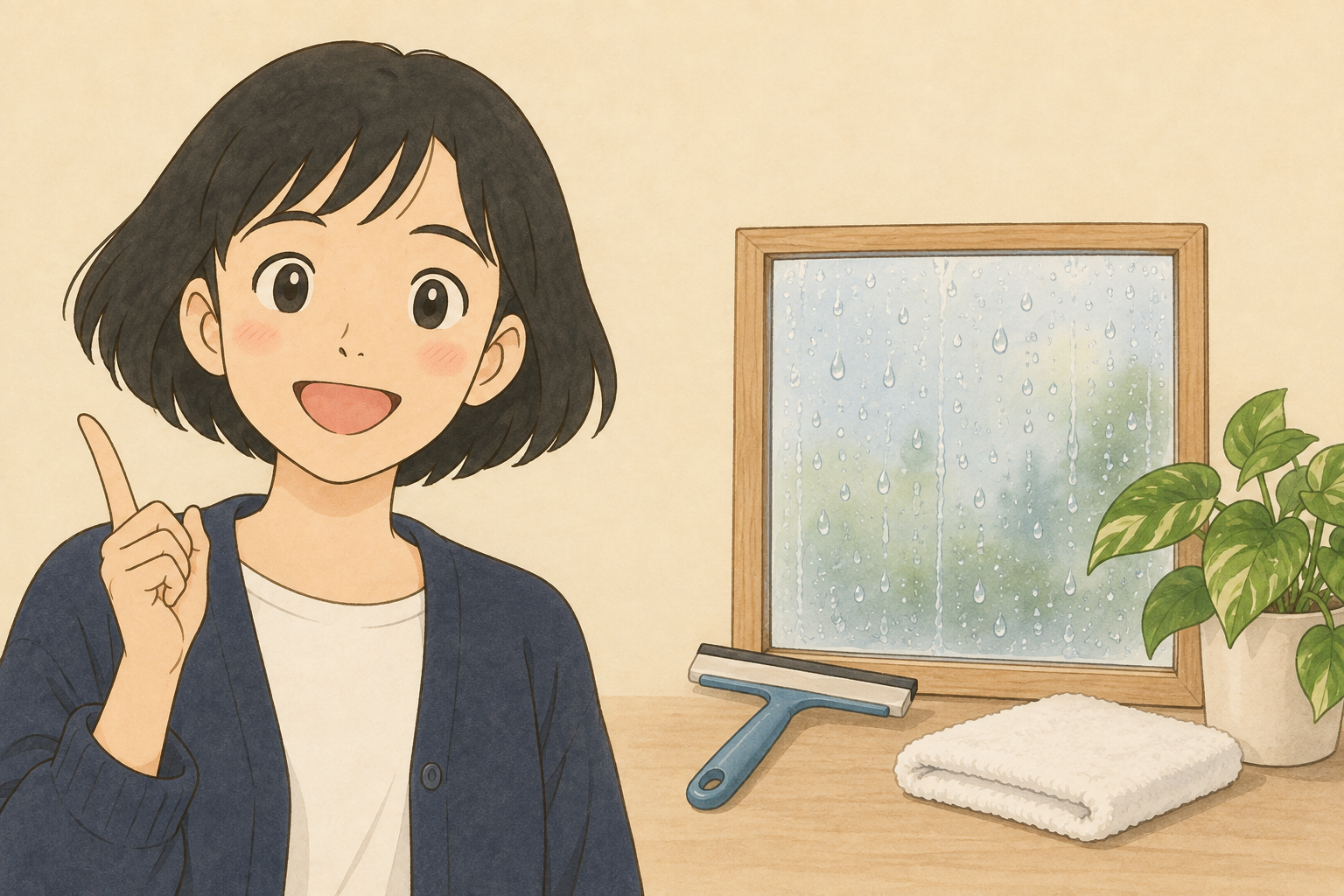 窓の結露が毎年ゆううつな人へ|寒くなる前にそろえる道具と朝の拭き取り手順