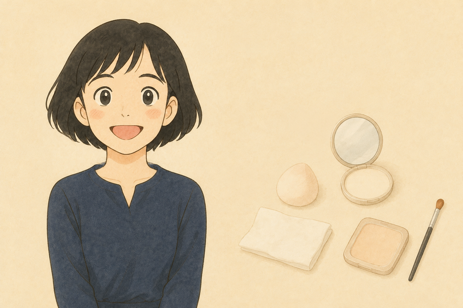 化粧直しでファンデが浮く|皮脂・乾燥・重ねすぎの見分け方