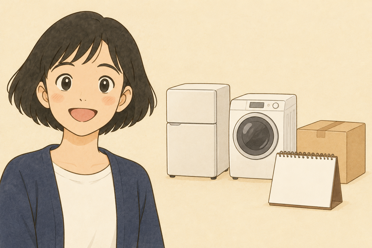 家電レンタルは返却まで考えて選ぶ|退去日と回収日を重ねる前の準備