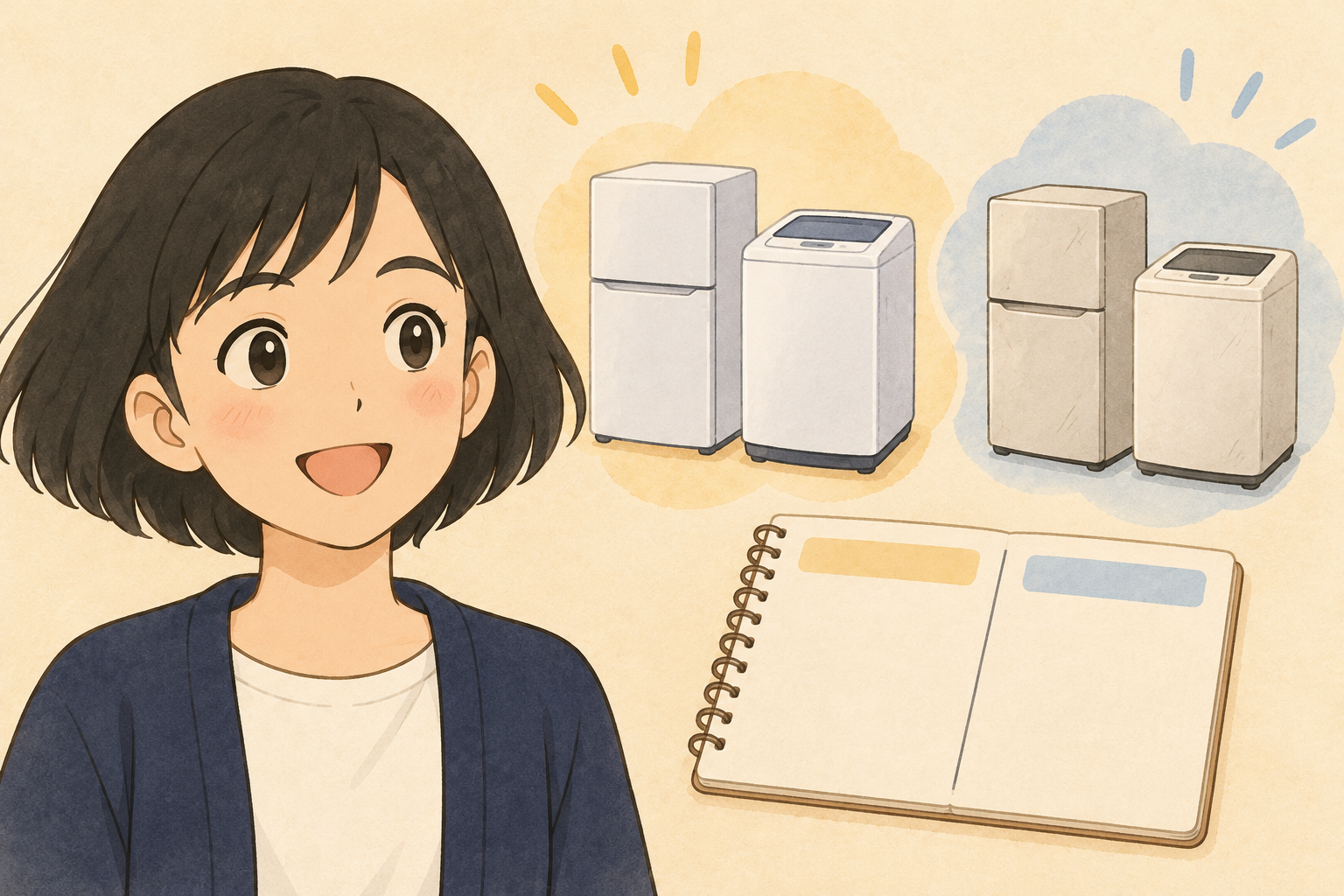 レンタル家電は新品か中古か|気になる点を品目ごとに分けて選ぶ
