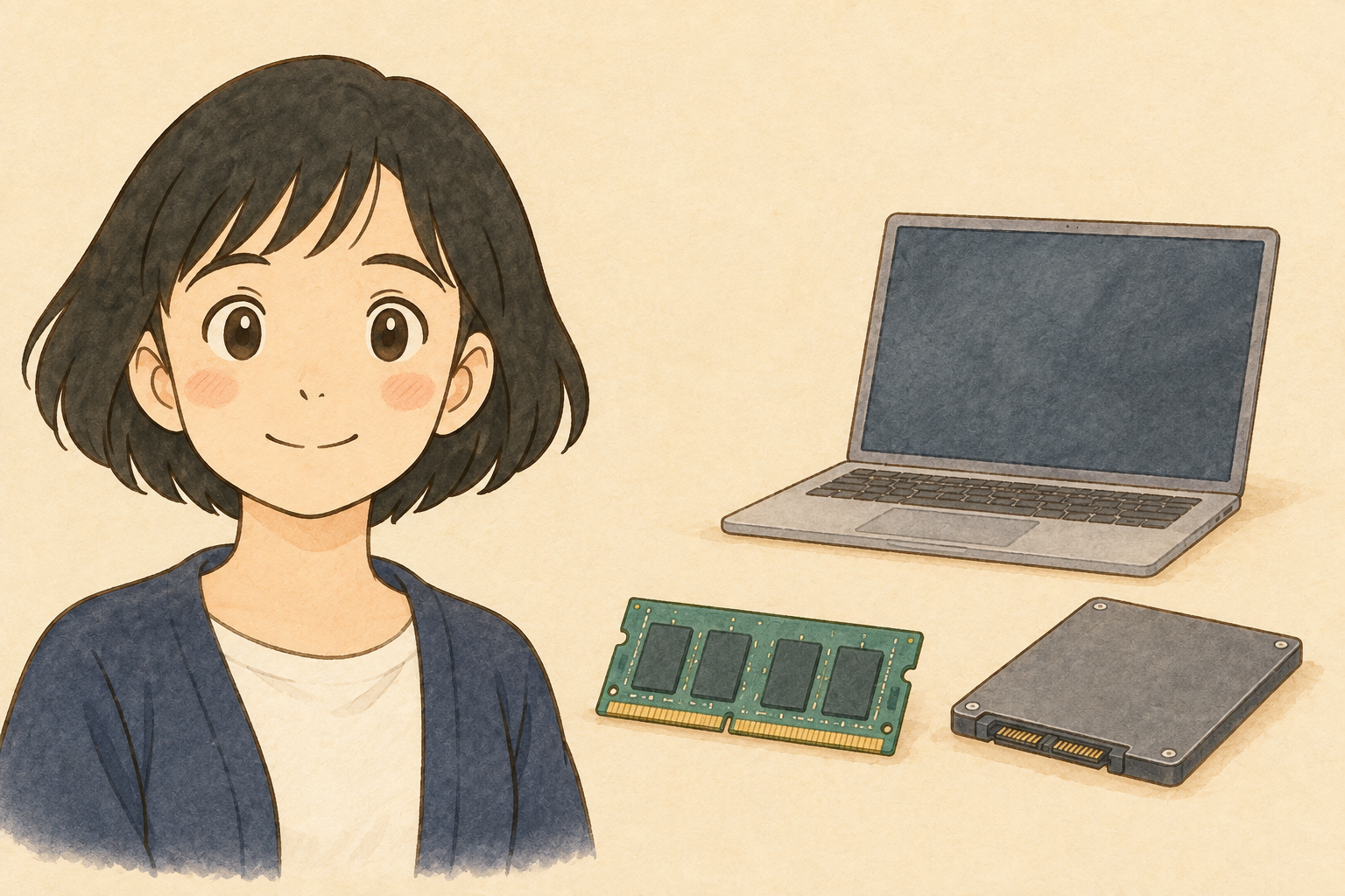 仕事用PCのメモリとストレージ、どう選ぶ?同時作業と保存物で分ける