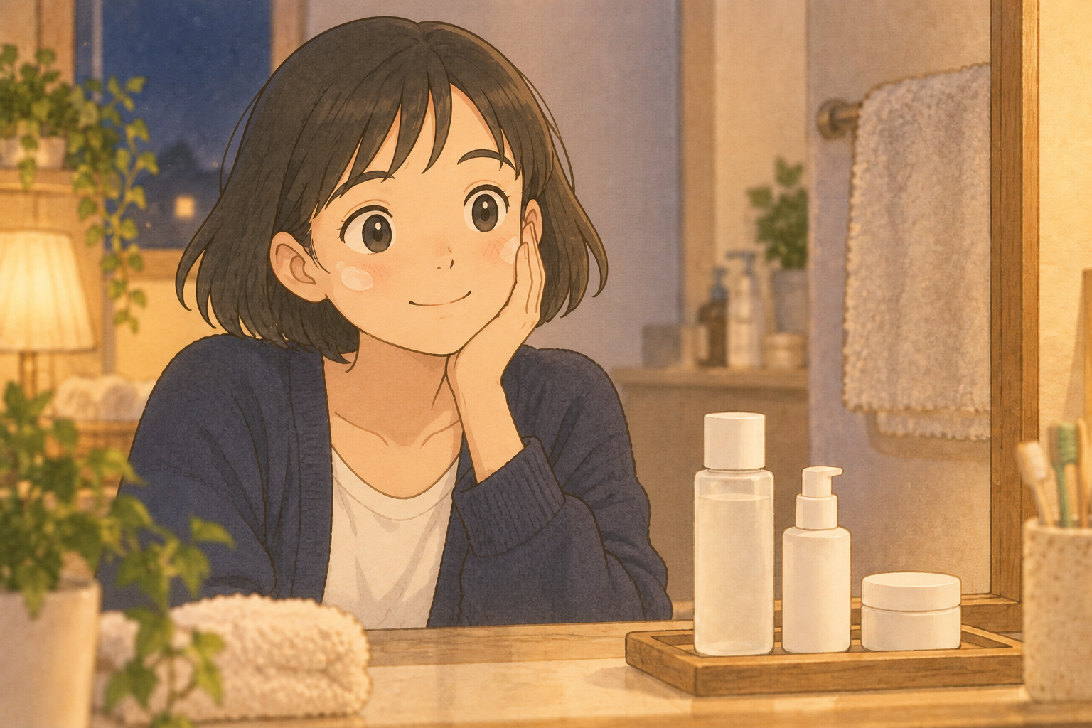 スキンケアがめんどくさい夜|「ちゃんと」を減らす3段階