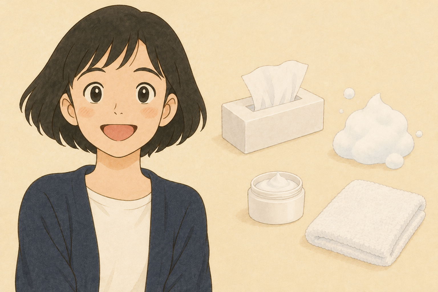 秋に小鼻のまわりが皮むけする・ファンデが浮く|保湿を足す前に見直す4つのこと