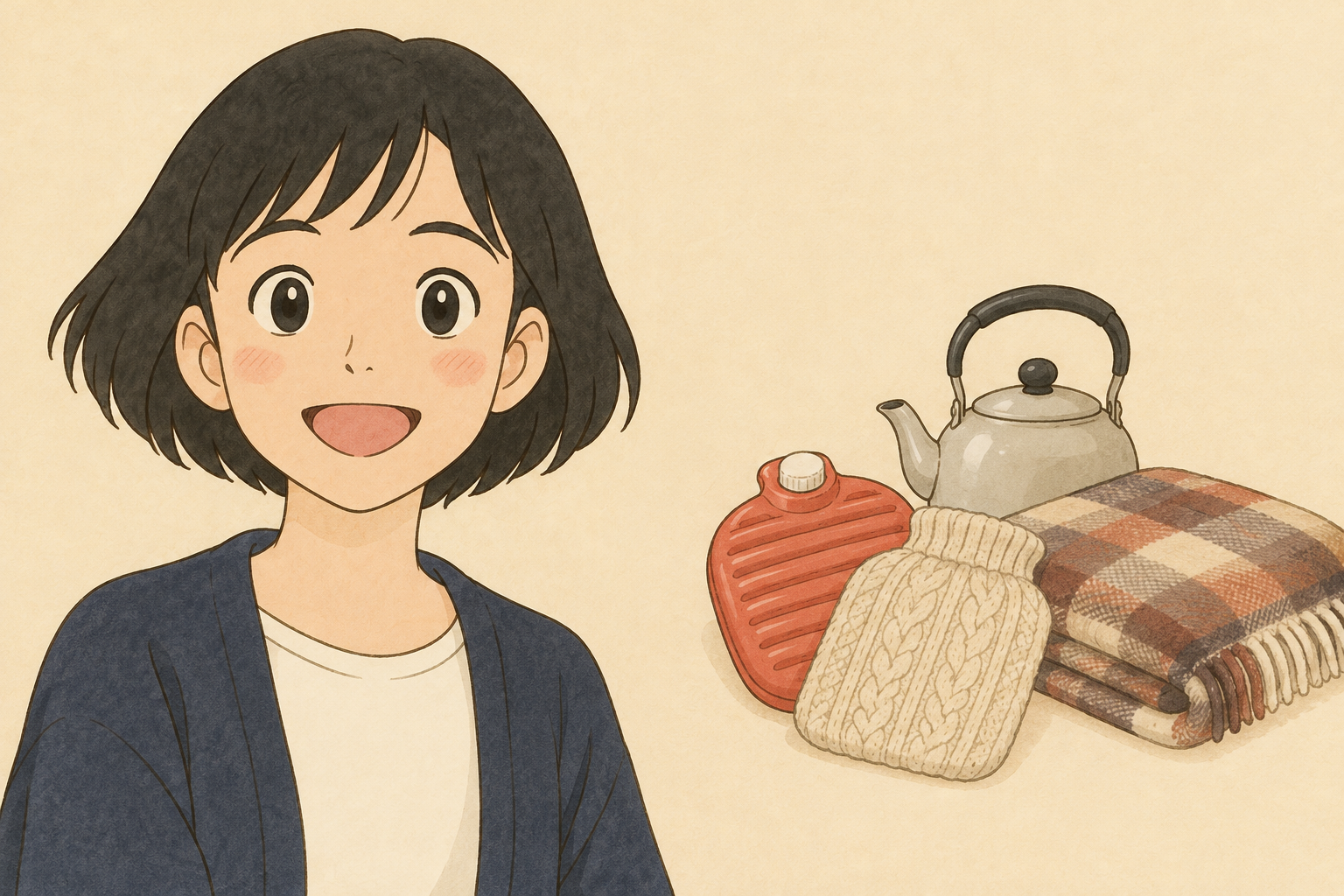 湯たんぽを今シーズン使い始める前に|本体の点検・お湯の入れ方・寝るときの離し方