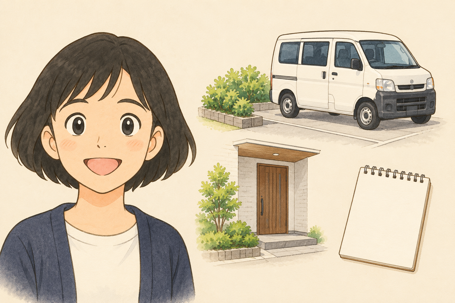 ハウスクリーニングの駐車場がない|予約前に伝える場所と費用のこと
