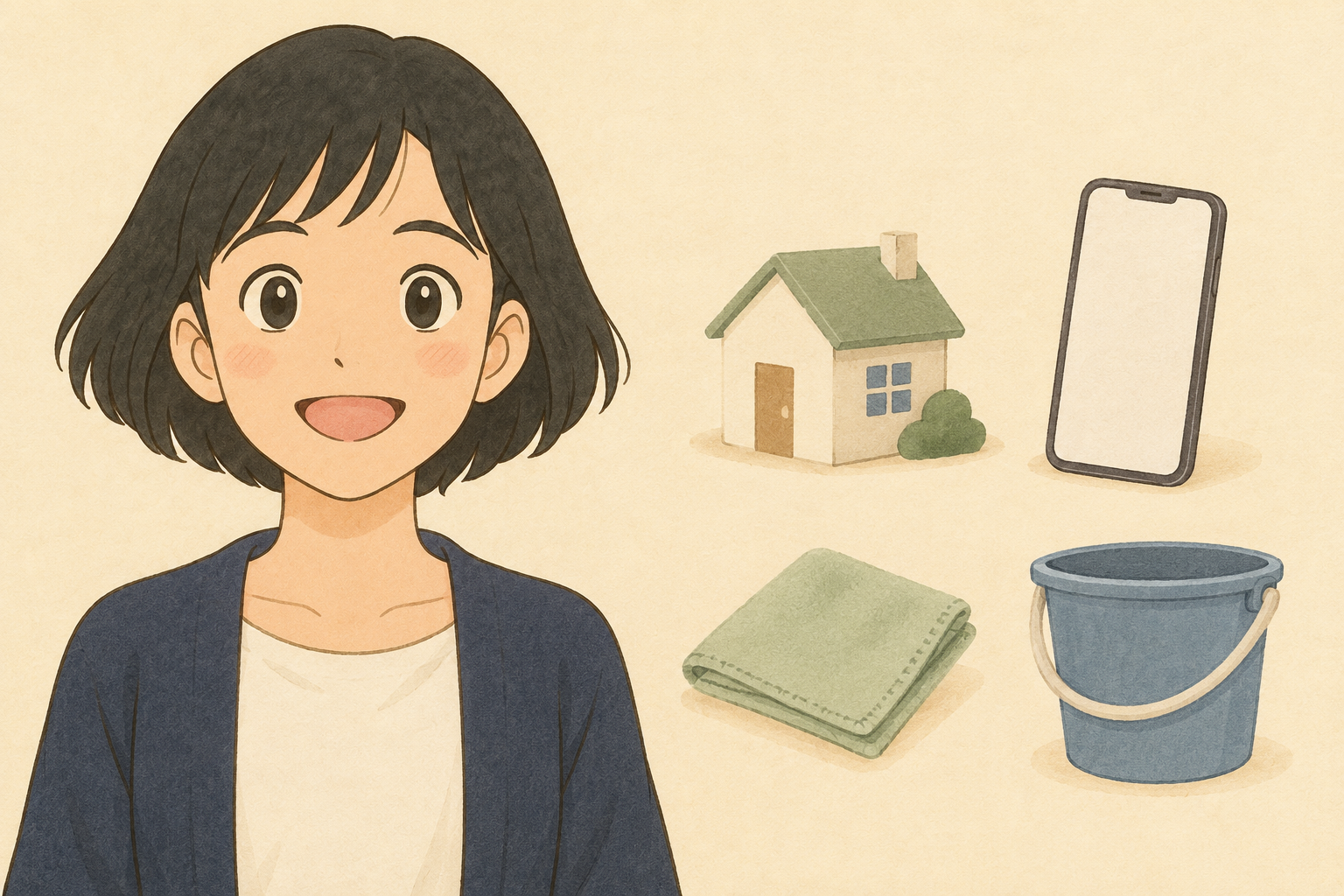 離れて暮らす親の家の掃除を頼みたい|予約する人と立ち会う人をつなぐ準備